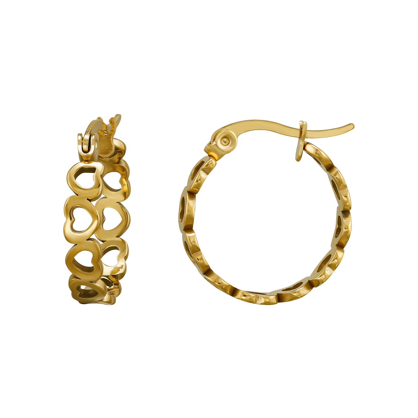 hjerte hoops vandfast